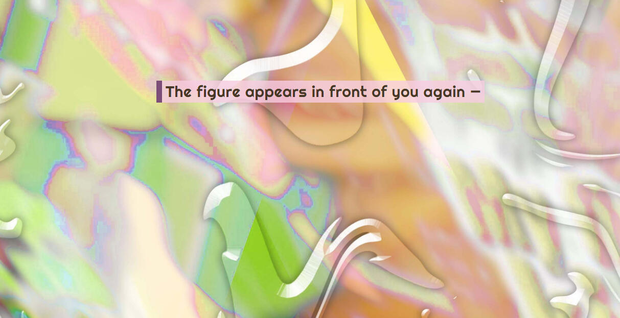 text takes center screen
